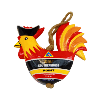 Southernmost Point Pirate Rooster Ornament
