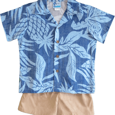 Boy’s 2 Piece Viva Pineapples Clothes Set