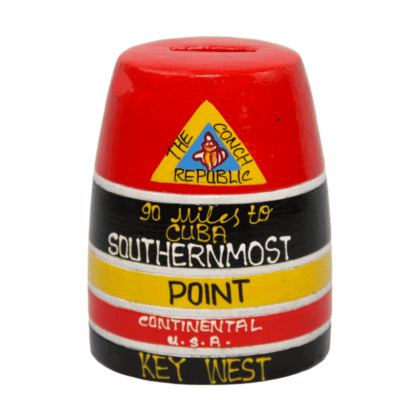 5"Southernmost Point Piggy Bank