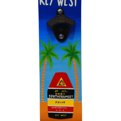 13"Wall Bottle Opener - Palm Trees SMP