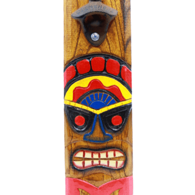 13"Tiki Bottle Opener Wall Sign