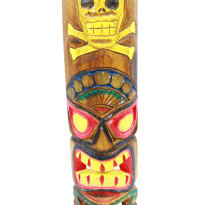 20"Tiki Wall Statue