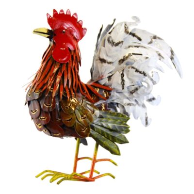 Metal Rooster - White Tale