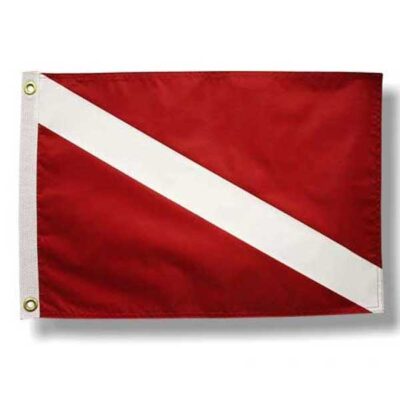 Diver Down Flag - 12in x 18in
