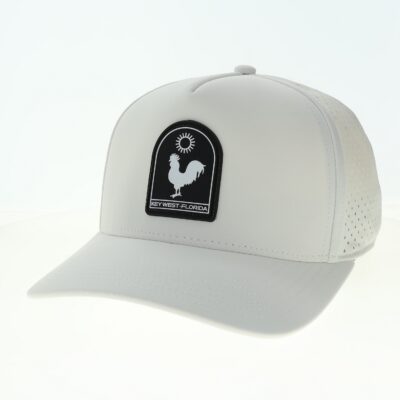 Cut Above – SnapBack Hat – Key West Rooster – White – Legacy
